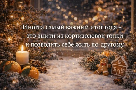 Как пережить стресс к концу года и начать заново