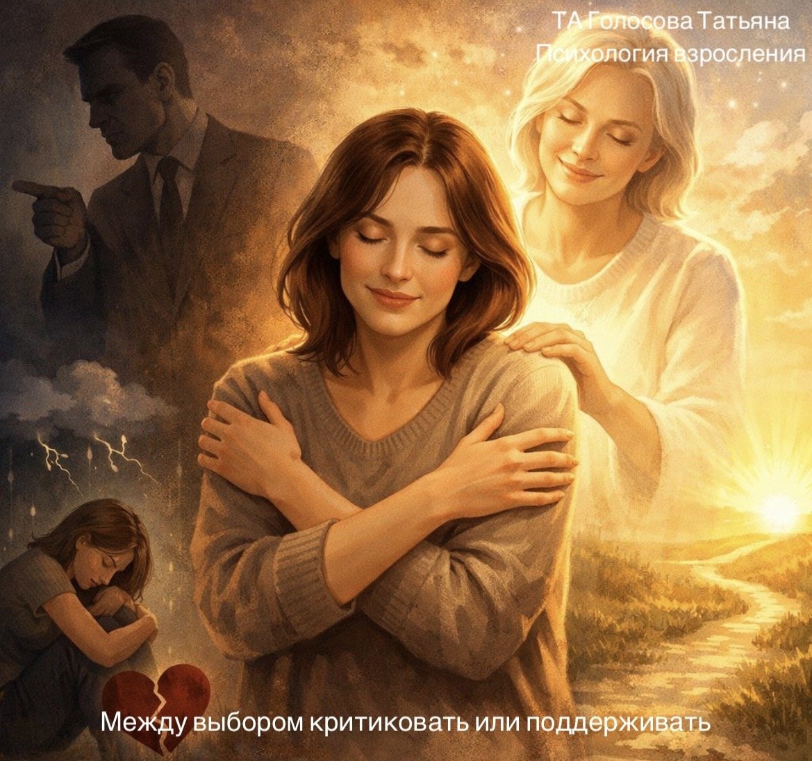 Как развить внутреннего поддерживающего Родителя и избавиться от самокритики
