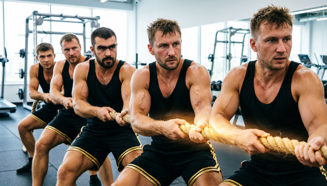 Как группа может ослабить усилия: эффект Рингельмана