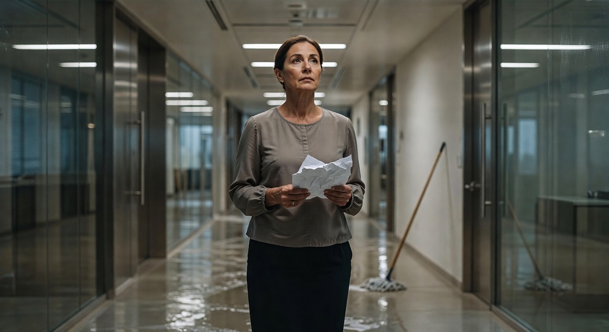 Уборщица обнаружила приказ об увольнении в мусорной корзине