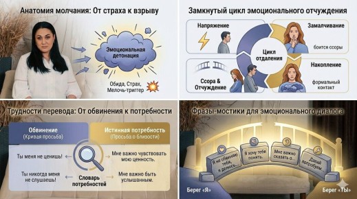 Как молчание уничтожает отношения: исследование эмоционального отчуждения