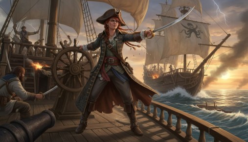 Как женщины-пираты изменили историю: смелость, свобода и флот в женских руках