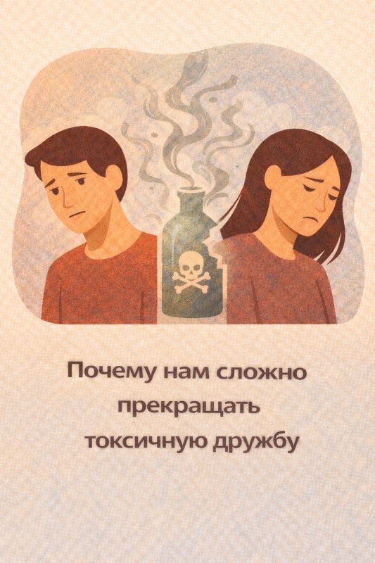 Почему так тяжело разорвать токсичную дружбу